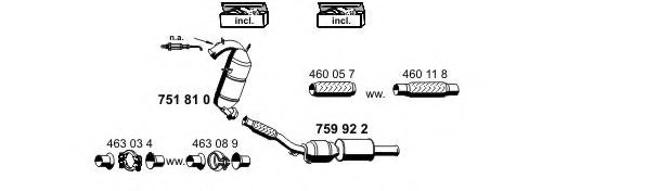 ERNST 090249 Exhaust System